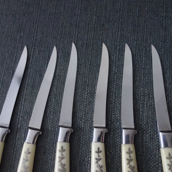 Set of Six(6) Stainless Steel Knives with Box - Picture 8 of 16